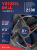 Вентилятор  VD 9225L Ball (качения) 12V, 2300 об/мин, 0,17A - st-e.info - Клинцы