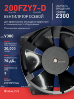 Вентилятор  200FZY7-D  - st-e.info - Клинцы
