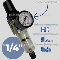 Фильтр масловлагоотделитель AW2000 -02 - st-e.info - Клинцы