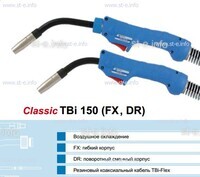 Горелка для полуавтоматической сварки TBi 240-blue-ESG, длина 5 метров - st-e.info - Клинцы