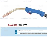 Горелка для полуавтоматической сварки TBi 8W-blue-RWZ, длина 5 метров - st-e.info - Клинцы