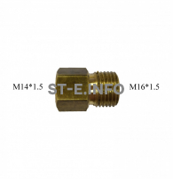Переходник с М14*1.5 на М16*1.5 - st-e.info - Клинцы