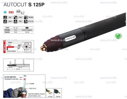 Голова плазмотрона для механизированной резки AUTOCUT S 125 P - st-e.info - Клинцы