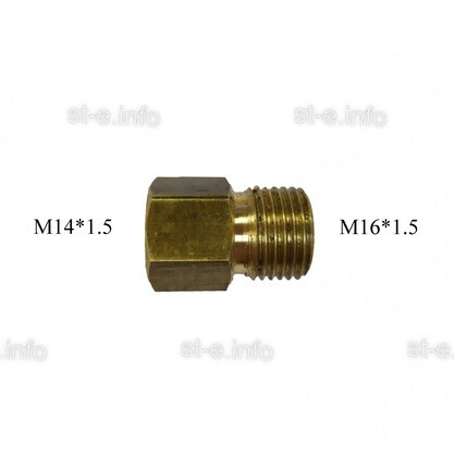 Переходник с М14*1.5 на М16*1.5 - st-e.info - Клинцы