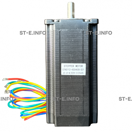 Двухфазный шаговый двигатель 57HS112-4004А08-D21 вал 8,0 мм - st-e.info - Клинцы