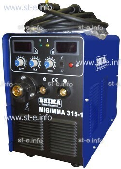 Сварочный инверторный полуавтомат BRIMA MIG/MMA-315-1 - st-e.info - Клинцы