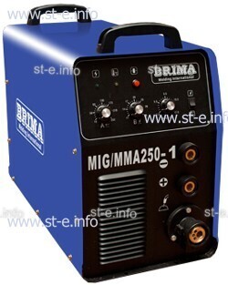 Сварочный инверторный полуавтомат Brima MIG/MMA-250-1 (380)  - st-e.info - Клинцы
