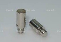 Электрод для плазмотрона ERGOCUT S25, ERGOCUT S25K, ERGOCUT S45 арт. PR0105 (короткий) - st-e.info - Клинцы
